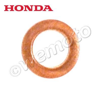 Honda XR 70 RV/RW/RX 97-99 Fork Damper Retaining Bolt Copper Sealing Washer Picture of Honda XR 70 RV/RW/RX 97-99 Fork Damper Retaining Bolt Copper Sealing Washer
