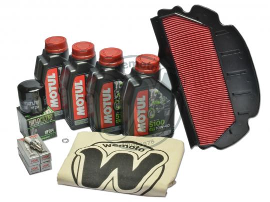 QUATTRO LITRI OLIO MOTORE + FILTRO OLIO HONDA CBR RR FIREBLADE (SC50) 954 02/03 - EASY MOTORS SRL