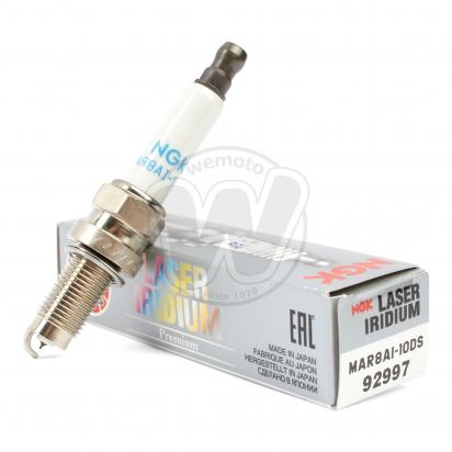 Candela Moto NGK MAR8AI-10DS Laser Iridium - Alta Performance E Durata