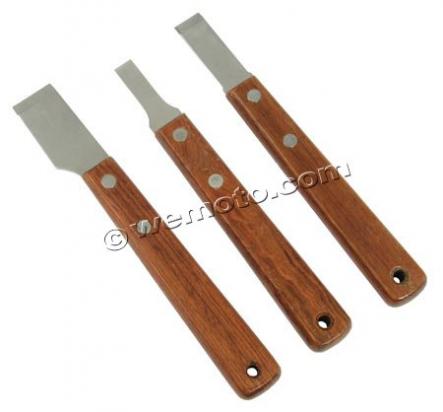 Scrapers 3 Piece Knife Set Picture of Scrapers 3 Piece Knife Set