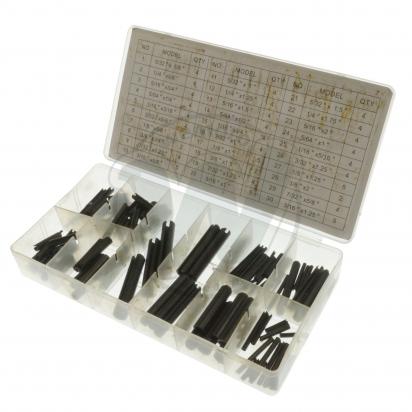 Parts Tray - 120pc Roll Pin Assortment - 30 sizes Picture of Parts Tray - 120pc Roll Pin Assortment - 30 sizes