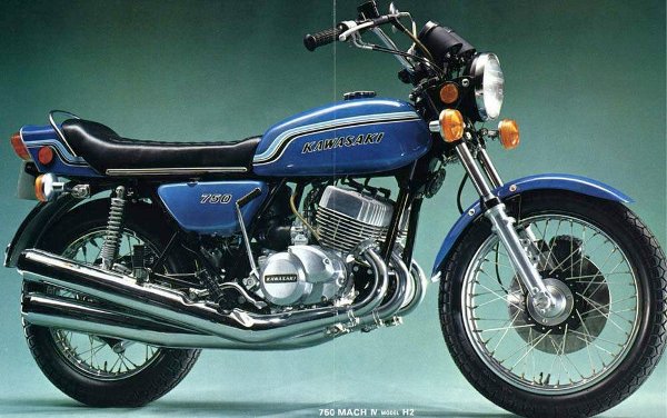 international lettelse maternal Bike of the week Kawasaki 750 H2/H1 500